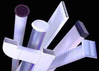 Пластиковые воздуховоды для вентиляции