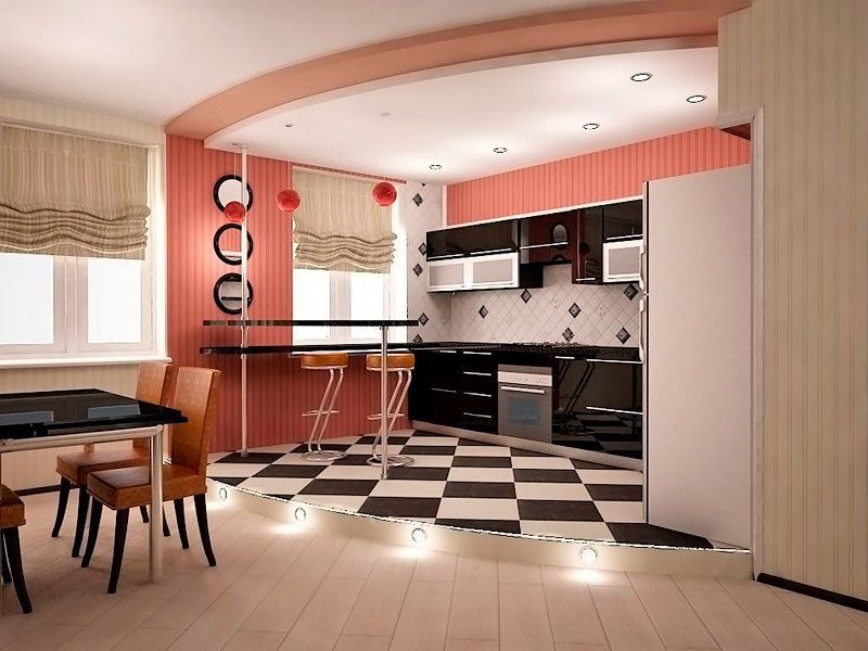 Используем пространство с толком, или Как правильно создать интерьер совмещённой кухни-гостиной: дизайн, фото, рекомендации