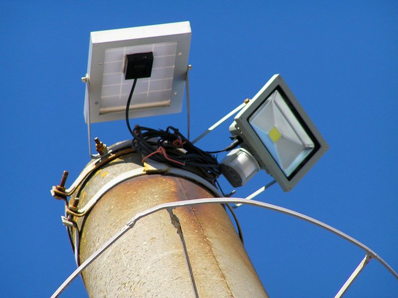 Датчик света (фотореле) для уличного освещения