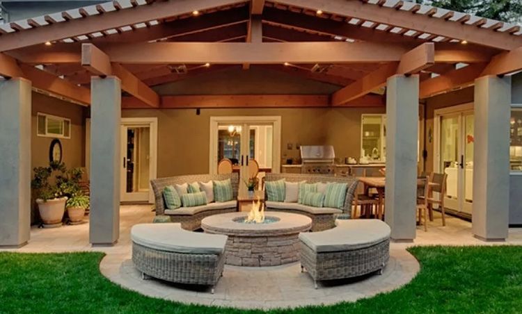 Ландшафтный дизайн двора частного дома: фото, которые помогут изменить ваше представление о том, каким должен быть рай
