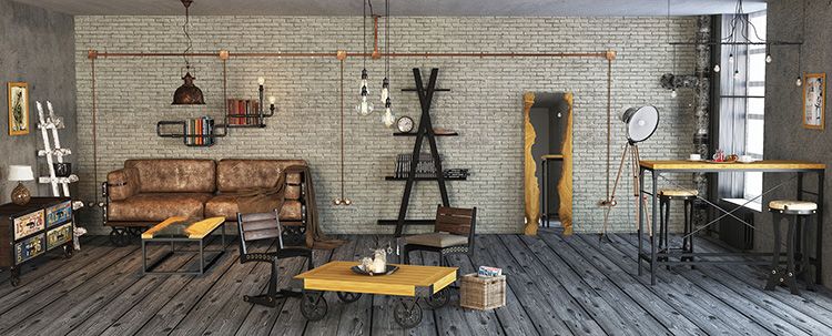 Квартира в стиле лофт: фото функциональных и стильных интерьеров
