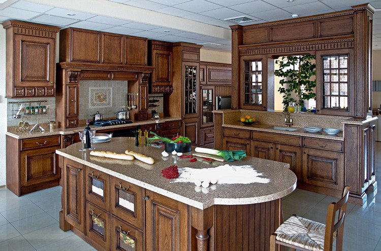 ⚒ Кухонные фасады из массива дерева: используемые материалы и неоспоримые преимущества