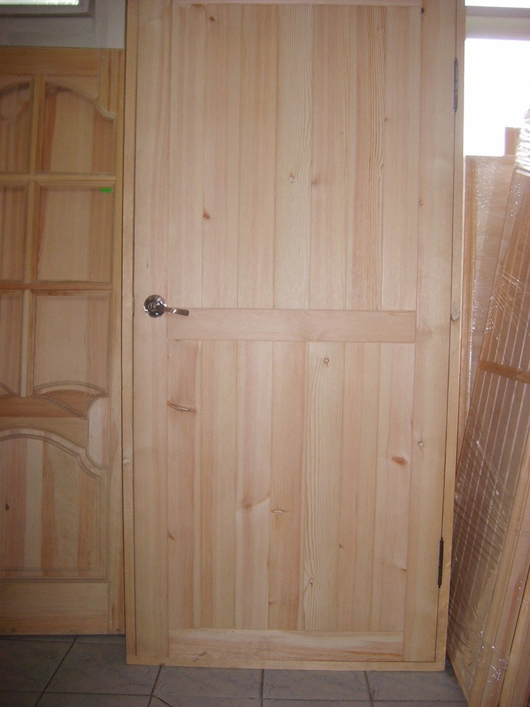 щитовые деревянные двери