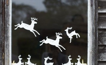 Трафареты украшений на окна к Новому году: как просто создать праздничную атмосферу своими руками