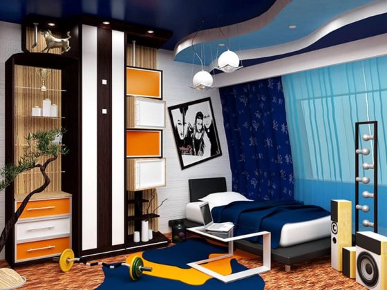 Дерзкий и яркий дизайн комнаты для мальчика-подростка и его основные правила