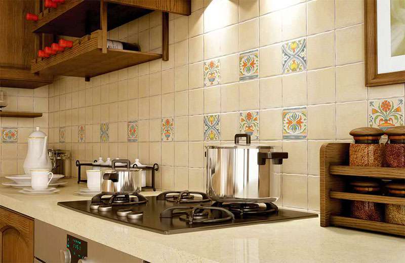 Создаем дизайн фартука из плитки для кухни: фото, рекомендации, примеры