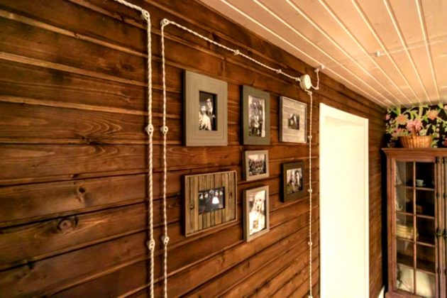 Обшивка стен внутри помещений: имитация бруса и её монтаж